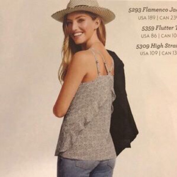 Cabi Flutter Strappy Top #5359 Small - Picture 13 of 13